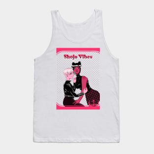 Shojo Vibes Manga Cover (Pink) Tank Top